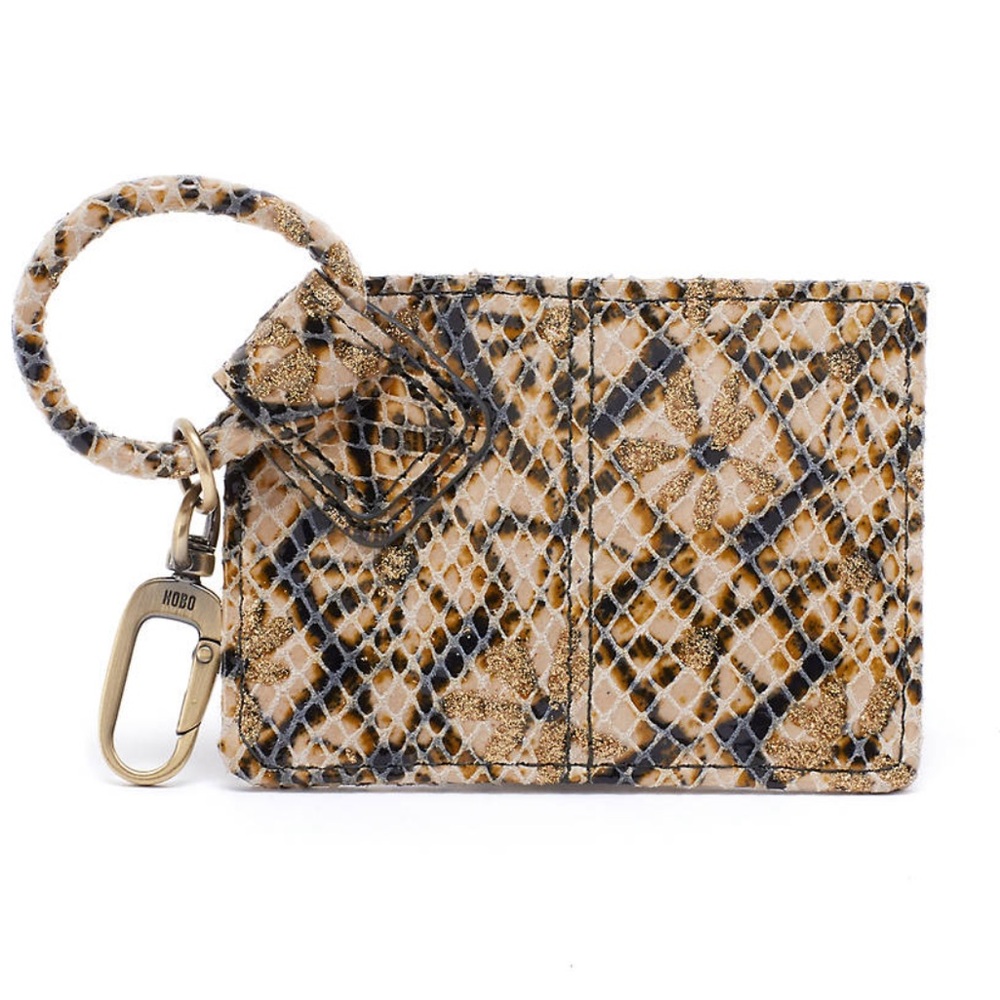 NWT НОВО Sable Bag Charm Twinkle Print